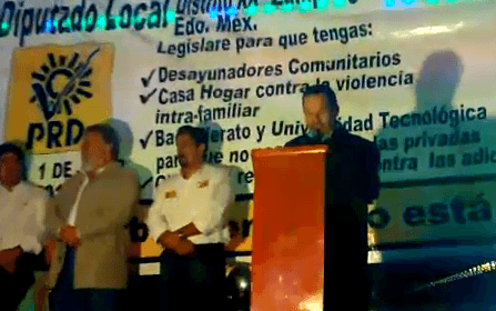 Photo of Fernando Laguna Delgado, Cierre de Campaña, Candidato a Diputado Local Distrito XX