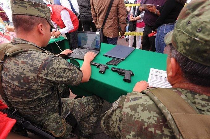 Photo of Programa de Canje de Armas 2016 reporta 13 mil armas cajeadas en 62 municipios del Estado de México